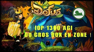 Dofus  Iop 1300 AGI VulbisNébuleux  Énorme Rox En Zone [upl. by Eremihc]