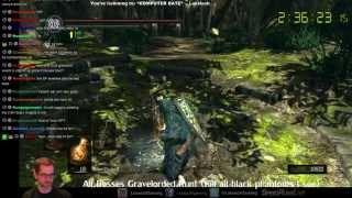 Dark Souls PermaGravelorded All Bosses Challenge Run [upl. by Yllod764]