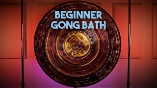 60quot Grotta Sonora Giant Gong Bath  Played by a Beginner  Gongs Unlimited [upl. by Arretak]