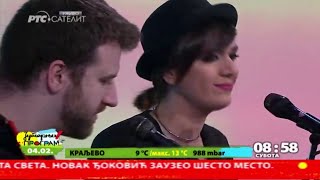 ISKAZ  STAKLENA SECANJA ACOUSTIC  RTS  jutarnji program [upl. by Sudaorb561]