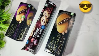 Dark Fantasy Coffee Fills vs Dukes Cream 4 Fun vs Choco Nut Fills  Biscuit 🍪Cookies 🍪 🍪 [upl. by Yrian]