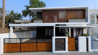 Stylish contemporary house at Trivandrum [upl. by Devona]