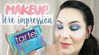 TUTO MAKEUP 1ère impression nouvelle palette Tarte [upl. by Skelly855]