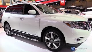 2016 Nissan Pathfinder Platinum 4RM  Exterior and Interior Walkaround  2016 Montreal Auto Show [upl. by Hahcim886]