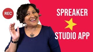 How to Use the Spreaker Studio Mobile App  Podcasting Tutorial [upl. by Eduino]