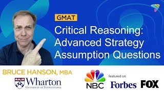 GMAT Critical Reasoning Strategies  Assumption Questions [upl. by Odlamur]