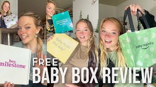 BABY REGISTRY WELCOME BOXES 2024  Babylist vs Amazon [upl. by Chimene865]