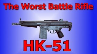 Battlefield Hardline The Worst Battle Rifle The HK51 Review and Comparison [upl. by Henryetta784]