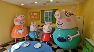 Peppas Big Balloon Ride On Ride POV  Peppa Pig World Paultons Park [upl. by Denie]