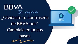 ¿Cómo cambiar la contraseña de BBVA net si la has olvidado [upl. by Acebber]