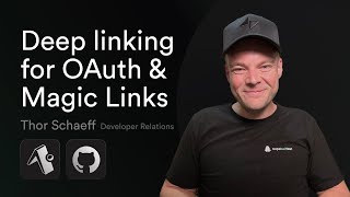 Auth deep linking in Expo React Native [upl. by Tad390]