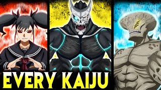 EVERY Numbered Kaiju In Kaju No 8 EXPLAINED [upl. by Ynnaf]