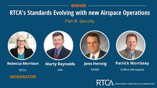 RTCAs Standards Evolving with new Airspace Operations – Part 3 [upl. by Ik]