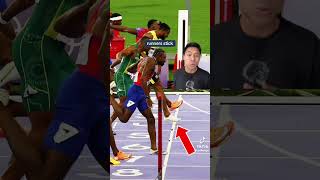 Noah lyles 100m win explained noahlyles olympics2024 [upl. by Sacul2]