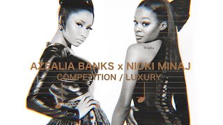 Azealia Banks feat Nicki Minaj  CompetitionLuxury [upl. by Janos]