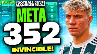 New META 352 FM24 Tactics  98 Win Rate  FM24 Best Tactics [upl. by Namrej]