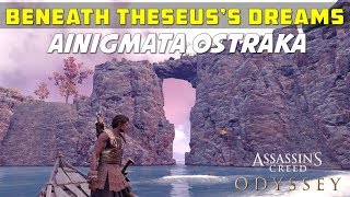 Beneath Theseuss Dreams  Skyros  Ainigmata Ostraka Puzzle Location amp Solution  AC ODYSSEY [upl. by Holcomb]