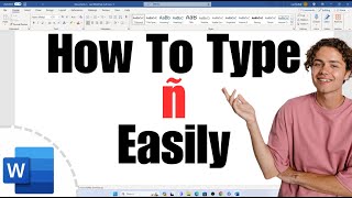 How to type ñ in Laptop Keyboard   Windows 10 amp Windows 11 [upl. by Amerd]