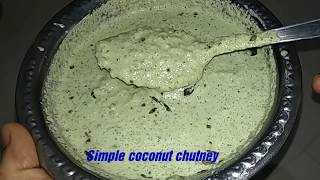 Simple coconut chutney recipe in kannada ಸಿಂಪಲ್ ತೆಂಗಿನಕಾಯಿ ಚಟ್ನಿ ಮಾಡುವ ವಿಧಾನ Kayi chutney recipe [upl. by Odrahcir]