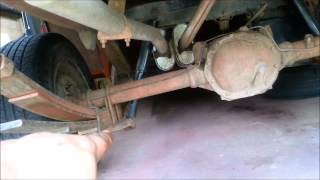 1976 holden rear suspention rework part 1 [upl. by Hguh]