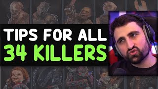 Tips amp Advice for each Killer in DBD [upl. by Areit558]