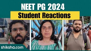 NEET PG 2024 Student Reactions [upl. by Buttaro601]