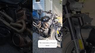 2022 Sportster S sidewinder exhaust idle and rev sportster harleydavidson [upl. by Janean57]