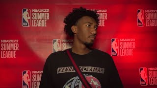 Raptors Summer League Post Game Armoni Brooks – July 15 2022 [upl. by Arvind]