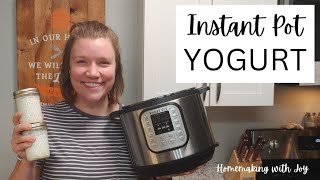 Instant Pot YOGURT [upl. by La726]