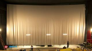 IMAX Screen Installation Timelapse at Celebration Cinema Crossroads [upl. by Cudlip]