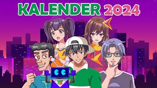 Kalender Digital 2024 [upl. by Morice673]