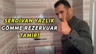 Siamp Gömme Rezervuar Su Kaçırıyor Nasıl Tamir Edilir Gömme rezevruar servisi Sakaraya [upl. by Esirtal]