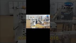 Full automatic One bite loacker wafer packing line biscuits machine packing factory food wafer [upl. by Cinemod]