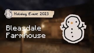 All Dancing Snowmen Location in Bleasdale Farmhouse  Phasmophobia Christmas 2023 Event [upl. by Aital]