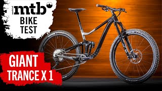 Giant Trance X 1 2021 im Test I Shimano Deore XT I Giant Bikes Aluminium Fully für den Trail im Test [upl. by Amandie]