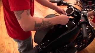 Mustang Seats Tank Bib Video Installation for Yamaha Bolt by Cruiser Customizing [upl. by Perlman]