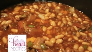 Baked Beans Recipe  I Heart Recipes [upl. by Weisman]