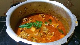 Easy and Perfect Chicken Curry in Pressure Cooker കുക്കർ കോഴി കറി [upl. by Rostand]