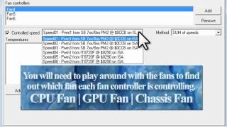 Control Fan Speeds With SpeedFan Tutorial [upl. by Eedna]