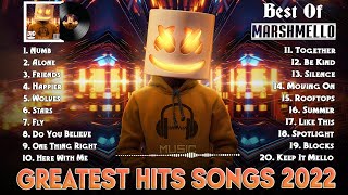 Marshmello  Greatest Hits 2022  TOP 100 Songs of the Weeks 2022  Best Playlist Full Album 2022 [upl. by Enoid]