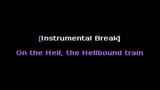 Savoy Brown  Hellbound Train karaoke [upl. by Allehs]