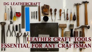 Leather Craft Tools Essential for any Craftsman [upl. by Mohl548]