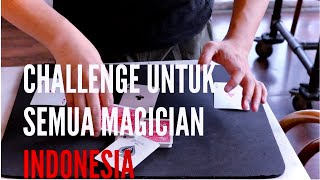 CHALLENGE UNTUK MAGICIAN INDONESIA TUTORIAL SULAP [upl. by Navy]