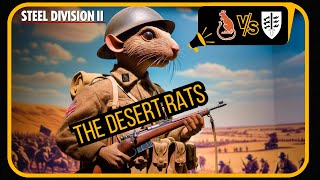 The Desert Rats vs 715th  Steel Division II Gameplay [upl. by Imnubulo]