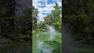 La fontaine et canard duck france clamart fountain waterfall [upl. by Otrebmal607]