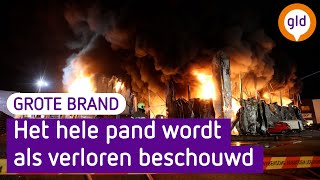 GROTE BRAND verwoest Textielbedrijf [upl. by Niwred]