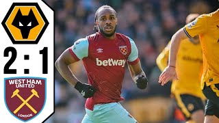 Wolves vs West Ham 12 James WardProwse Goal  Extended Highlights  Premier League 2024 [upl. by Assiluj569]