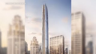 Tribune Tower owners unveil plans for Chicagos 2ndtallest skyscraper [upl. by Roede]