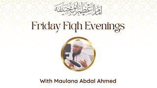 Essential Fiqh and QampA with Ml Abdal Ahmed [upl. by Inness]