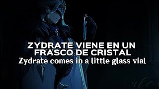 Zydrate comes in a little glass vial canción de los edits de Dottore  zydrate anatomy eng sub esp [upl. by Harmon]